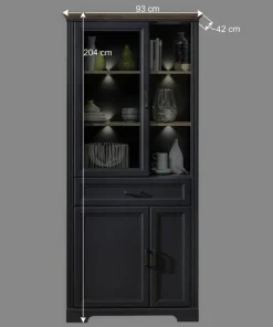 New Beleuchtete TV Wohnwand Landhaus - Thumbs (vierteilig) Wohnwände