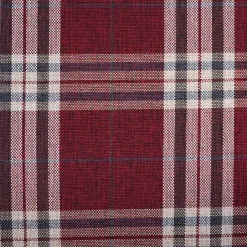 Best Big Ohrensessel in Rot kariert - Matieu Sessel