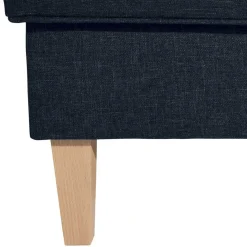 Best Blauer Ohrensessel mit Buche Beinen - Mag Sessel