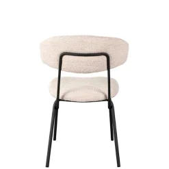 Best Boucle Polsterstuhl in Beigegrau - Flair (2er Set) Stühle