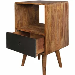 Sale Boxspring Nachtschrank Cospic im Retro Design Kommoden