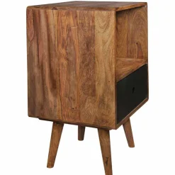 Sale Boxspring Nachtschrank Cospic im Retro Design Kommoden