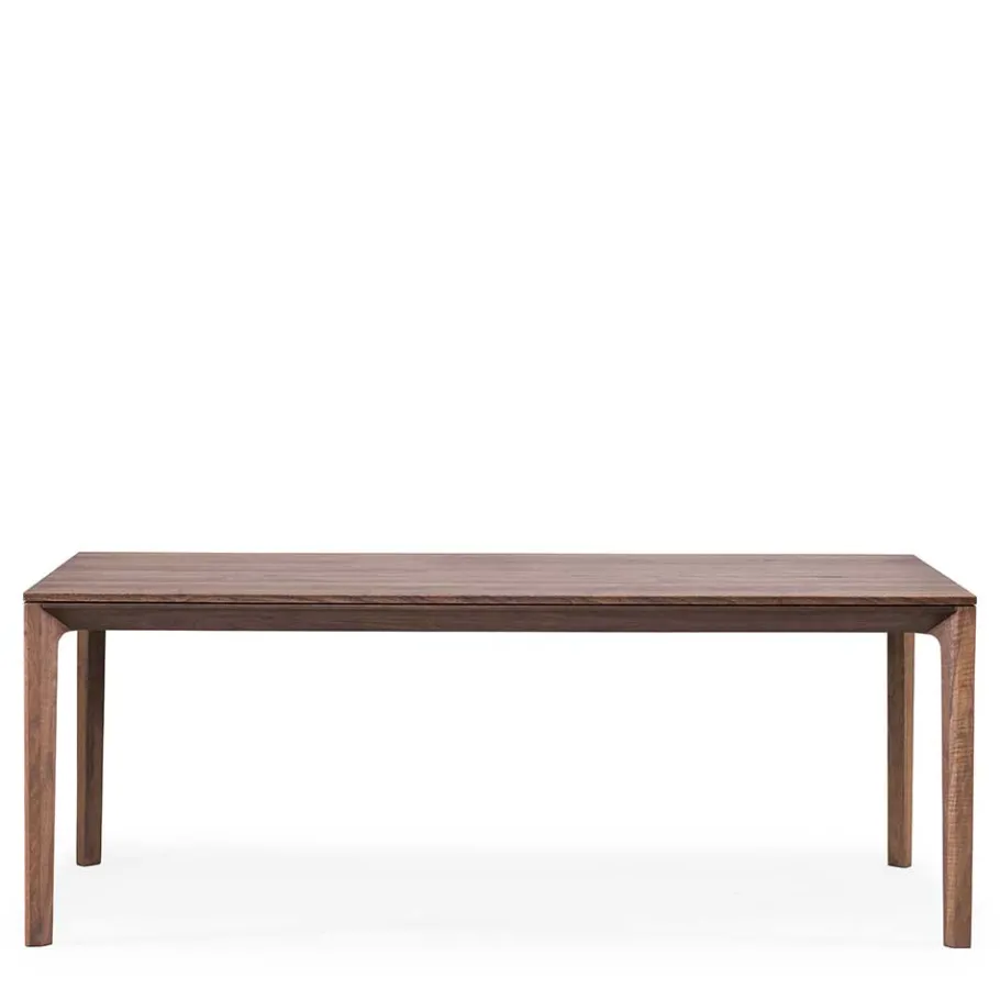 Online Brauner Esszimmertisch aus Nussbaum Holz - Caceres Tische