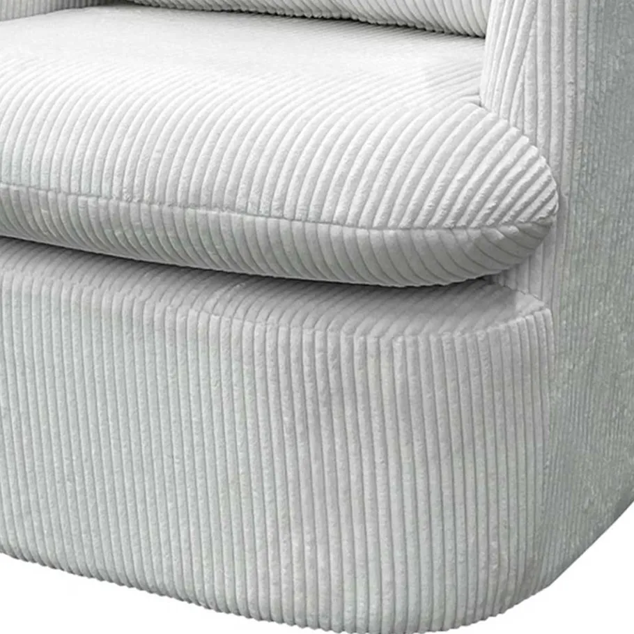 Best Breitcord Sessel in Offwhite - Fenturam Sessel