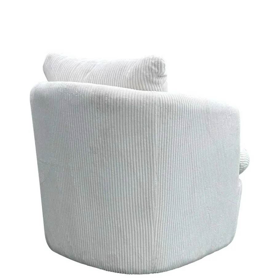 Best Breitcord Sessel in Offwhite - Fenturam Sessel