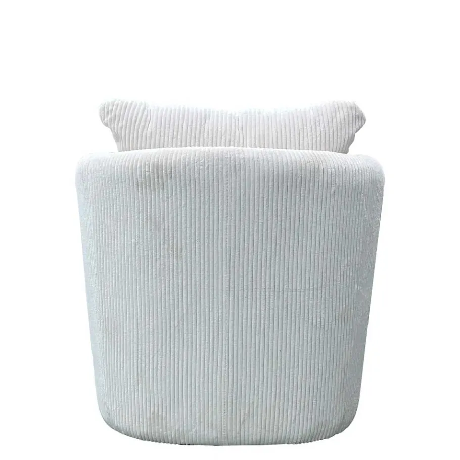 Best Breitcord Sessel in Offwhite - Fenturam Sessel