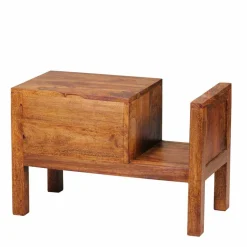 Sale Breite Nachtkommode Hoslo mit Schublade und offener Ablage 60cm Kommoden