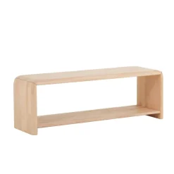 Clearance Buche Bettbank Pogamo aus Massivholz natur geölt Sitzbank