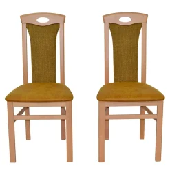 Best Buche Küchenstühle gepolstert - Charinas (2er Set) Stühle