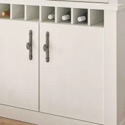 Sale Buffet Vitrine in weißer Holzoptik Pinie - Liancos Kommoden|Vitrinen