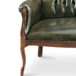 Sale Chesterfield Polsterbank in Dunkelgrün Magari & Nussbaum Sitzbank