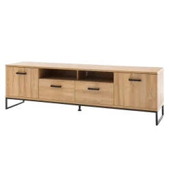 201cm breites Lowboard für TV in Wildeiche - Truvisas Tv & Hifi-Möbel|Lowboards