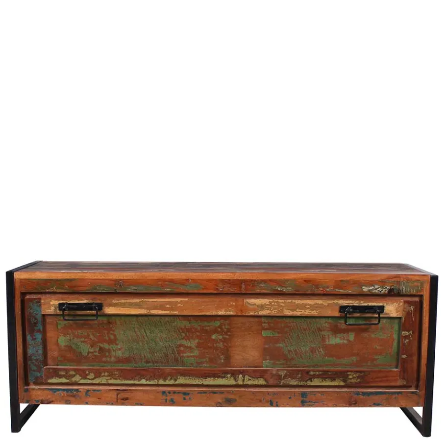 50cm hoher Schuhschrank im Shabby Chic - Ensley Kommoden