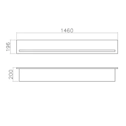 Clearance 367cm Landhaus Anbauwand Set - Diatara (vierteilig) Wohnwände