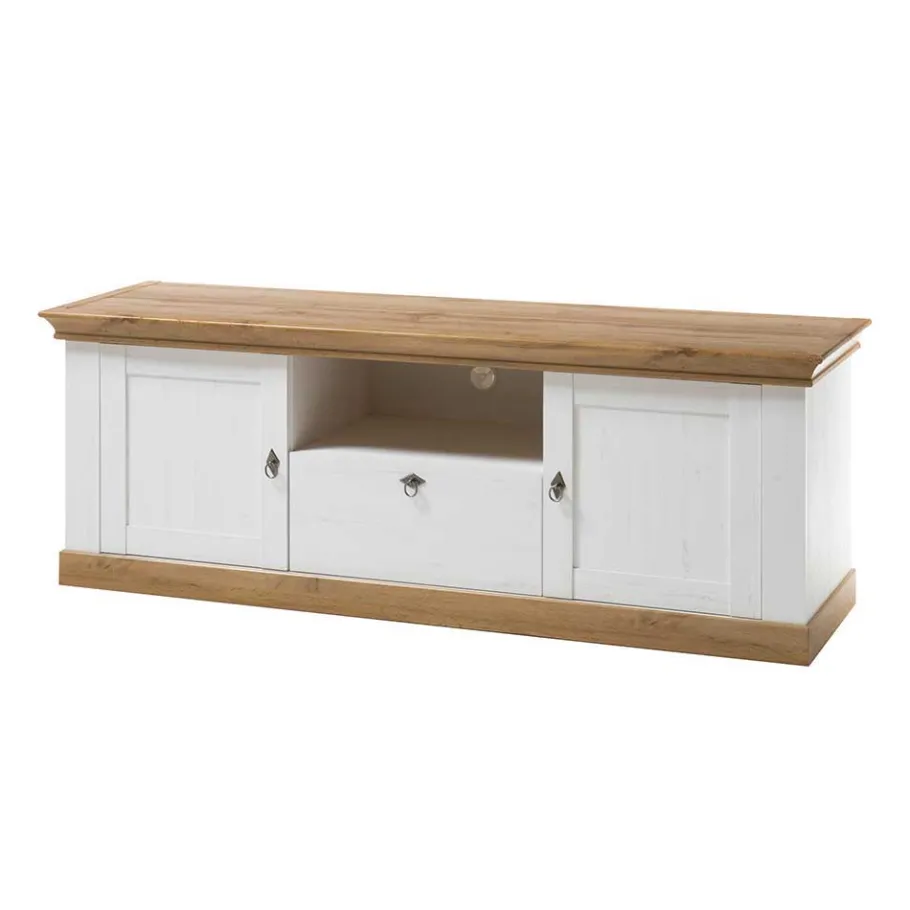 Clearance 367cm Landhaus Anbauwand Set - Diatara (vierteilig) Wohnwände