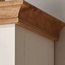 Clearance 367cm Landhaus Anbauwand Set - Diatara (vierteilig) Wohnwände