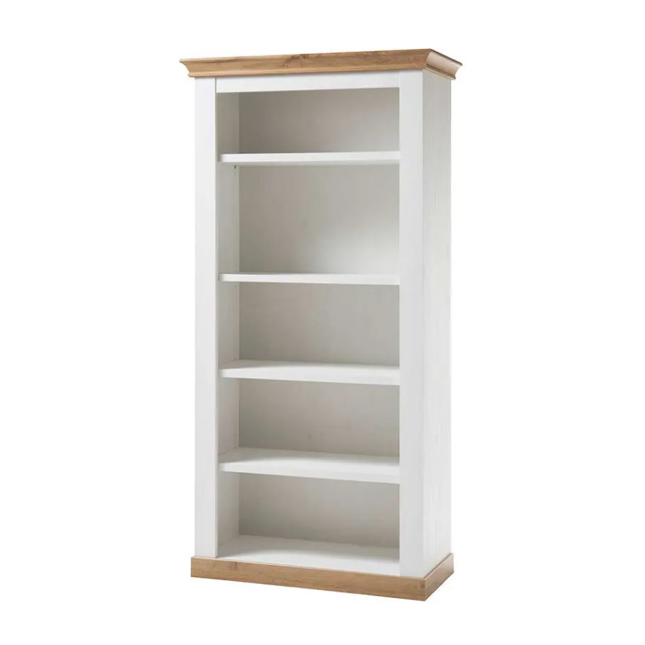 Clearance 367cm Landhaus Anbauwand Set - Diatara (vierteilig) Wohnwände