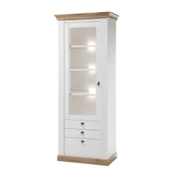 Clearance 367cm Landhaus Anbauwand Set - Diatara (vierteilig) Wohnwände