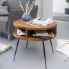 New 60cm runder Wohnzimmer Beistelltisch aus Sheesham - Pastilla Tische