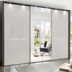 Sale 250cm Schlafzimmer Schrank 3-türig - Bassi Kleiderschränke|Schränke