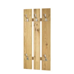 Discount 45cm schmale Garderobe Ravona mit Eiche Furnier Garderoben