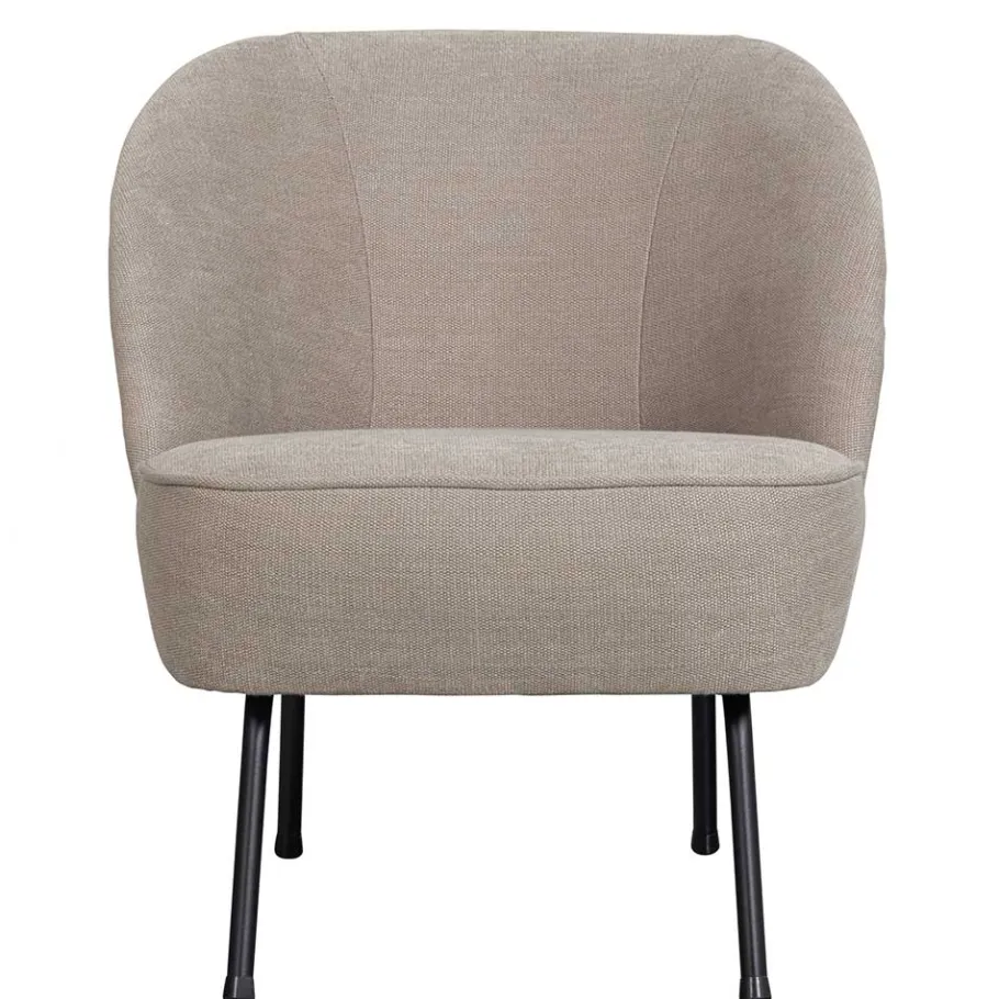 Best Cocktailsessel in Beige mit Schwarz - Lafronda Sessel