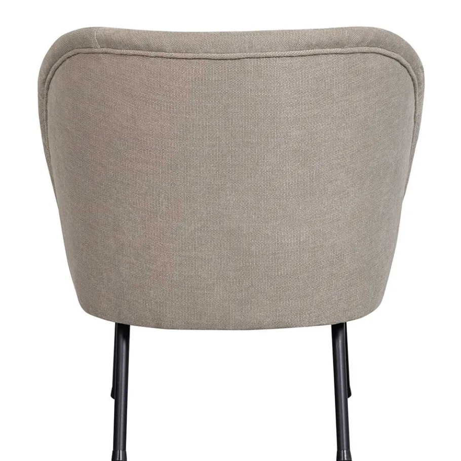 Best Cocktailsessel in Beige mit Schwarz - Lafronda Sessel