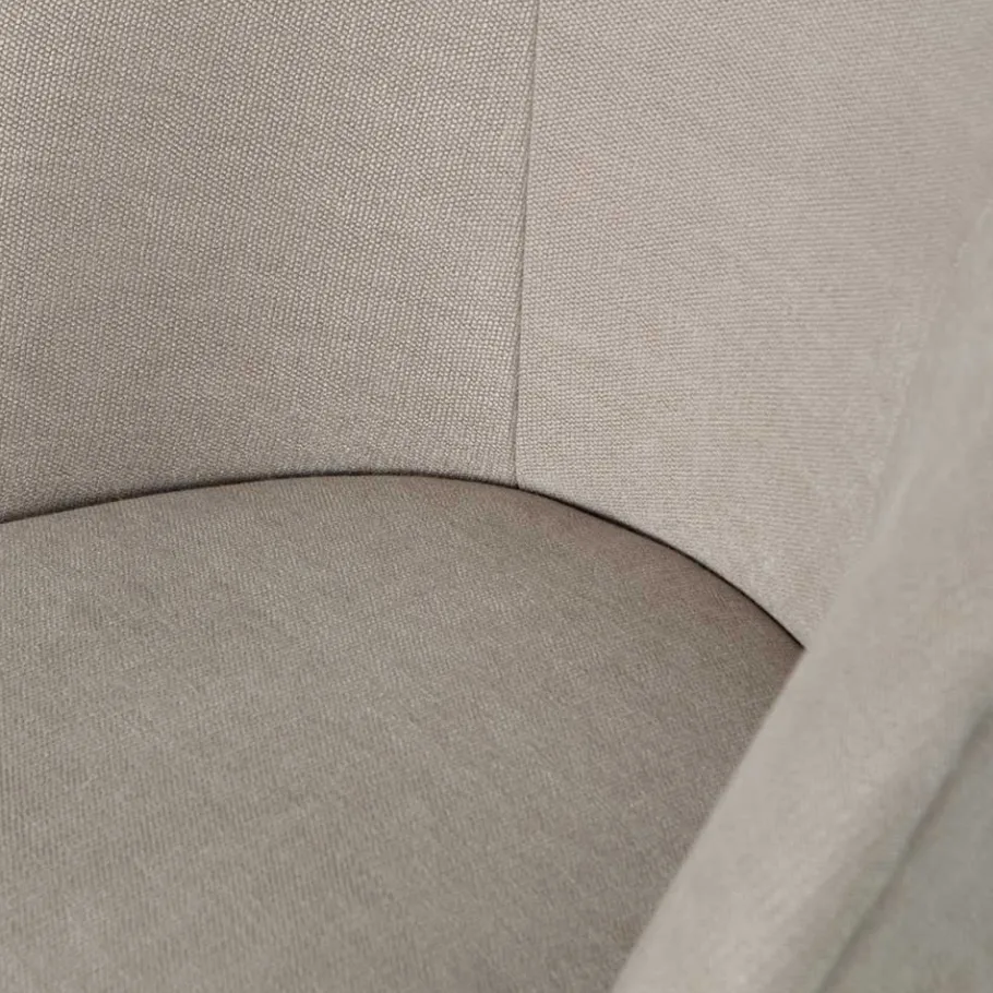 Best Cocktailsessel in Beige mit Schwarz - Lafronda Sessel