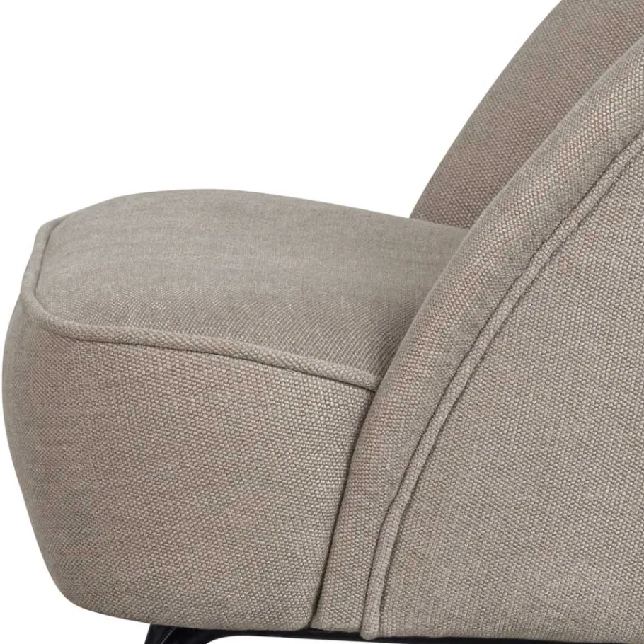 Best Cocktailsessel in Beige mit Schwarz - Lafronda Sessel