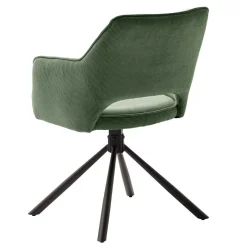 Hot Cord Tischsessel in Oliv Grün - Emilio (2er Set) Stühle