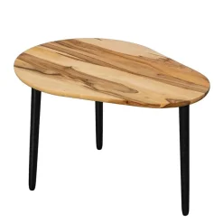 New Couchtisch aus Massivholz Nussbaum - Continento Tische