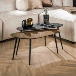 Online Couchtisch Duo in Nierenform - Emra (zweiteilig) Tische