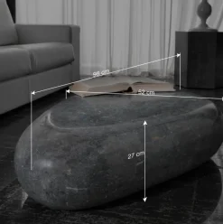 Sale Couchtisch Gionna ohne Ecken und Kanten Tische