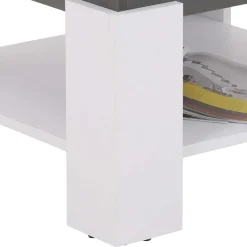 Sale Couchtisch in Weiß mit Anthrazit - Blacky Tische