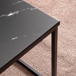 Discount Couchtisch mit Bügelgestell in modernem Design - Lorenzina Tische