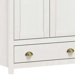 Sale Country Style Kleiderschrank mit 2 Schubladen - Abelkav Kleiderschränke|Schränke