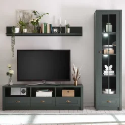 Discount Country TV Board & Möbel Set - Niestov (dreiteilig) Wohnwände