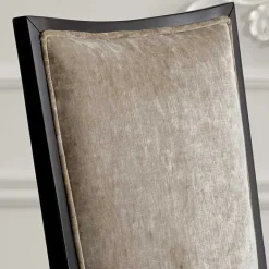 Best Design Armlehnenstuhl in Hellgrau Samt - First Stühle