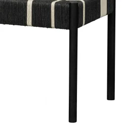 Best Design Bank in Schwarz mit Weiß - Giuseppa Sitzbank