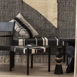 Best Design Bank in Schwarz mit Weiß - Giuseppa Sitzbank