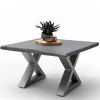 Hot Design Baumkanten-Couchtisch in Grau - Siestago Tische