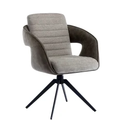 Sale Design Esszimmer Drehstuhl mit Armlehnen - Bailon (2er Set) Stühle