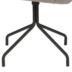 Sale Design Esszimmerstuhl in Taupe Lining gepolstert Stühle