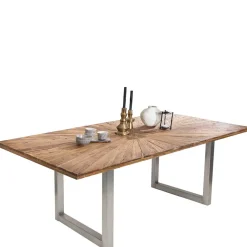 Hot Design Esszimmertisch aus Altholz Teak - Liberty Tische