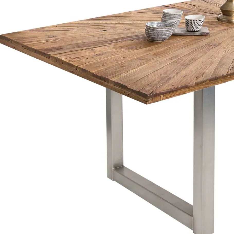 Hot Design Esszimmertisch aus Altholz Teak - Liberty Tische