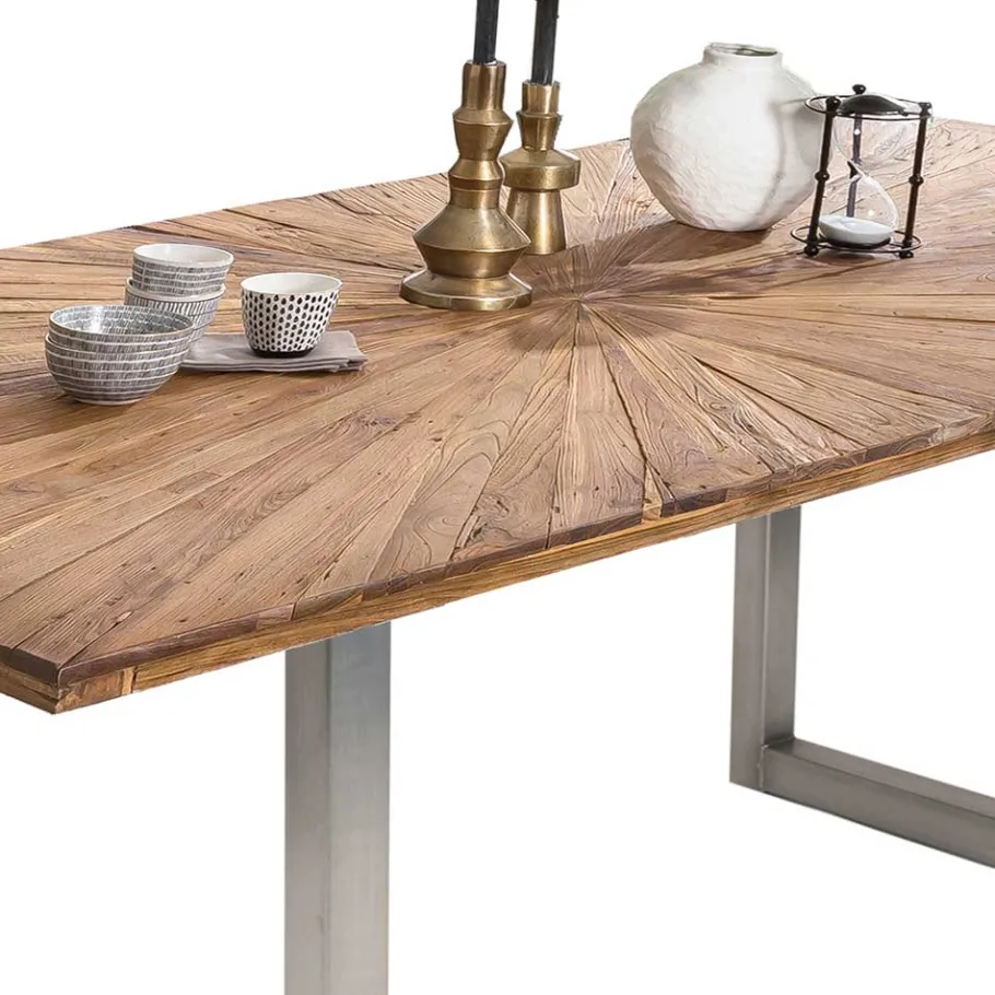 Hot Design Esszimmertisch aus Altholz Teak - Liberty Tische