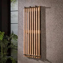 Best Design Garderobe aus Mangoholz in Sand - Laan Garderoben