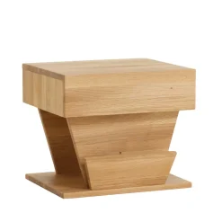 Best Design Holz Nachttisch Zavatraos mit Zeitungsständer Kommoden