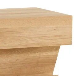 Best Design Holz Nachttisch Zavatraos mit Zeitungsständer Kommoden