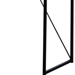 Outlet Design Konsolentisch mit Schwarzglas Platte - Burano Tische